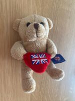 Plüschbärchen Herz mit Grossbritannienflagge