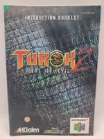 Anleitung / Manual englisch PAL Turok 2 (Nintendo 64/N64)