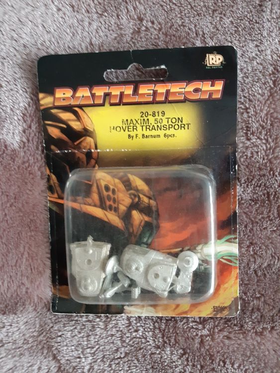 Battletech Model Maxim Hovertank von Ral Partha USA (Neu und ...