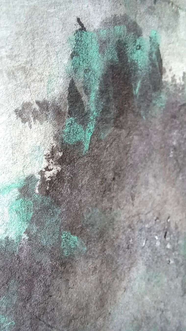 Gemälde: Alte chinesische Malerei, farbige Tinte/Reispapier – Gebraucht aus Bévilard von Orscha 7