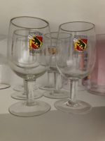 Gurten spezial-Biergläser mit Goldrand (6 Stk.)