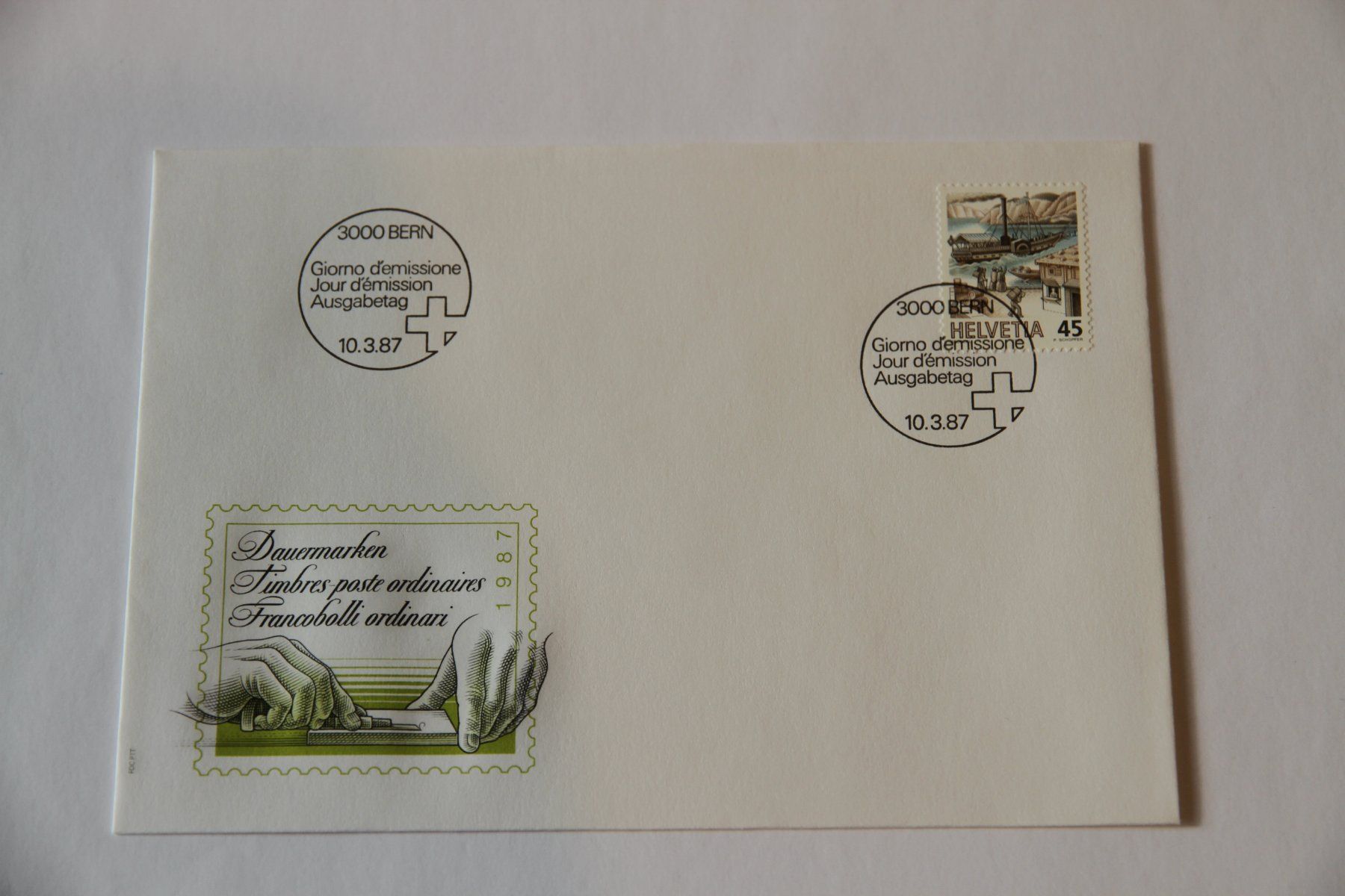 Tous les timbres: FDC, Schifffahrt, Dauermarke, 10.3.1987 – Neuf (Voir description) à Nesselnbach par ubourson