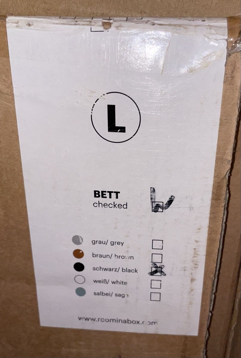 Betten: RIBA  roominabox Grösse L schwarz – Gebraucht aus Zürich von Eis 1