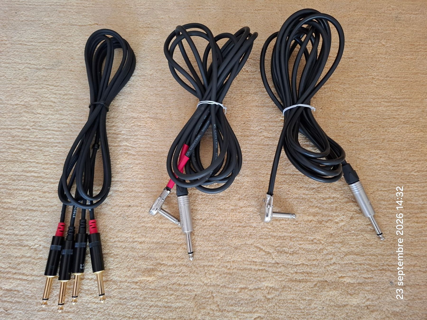 Strumenti musicali: Méthode 4 câbles complet 1x2m double + 2x4m simple – Usato da Yverdon-les-Bains venduto da Dan00