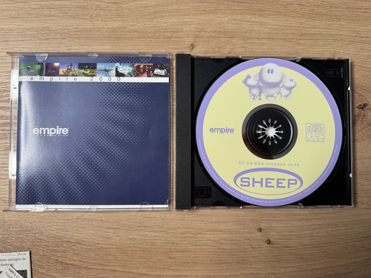 Spiele: Sheep, PC CD-Rom Game, Empire Interactive – Gebraucht aus Biberist von etesummer 4