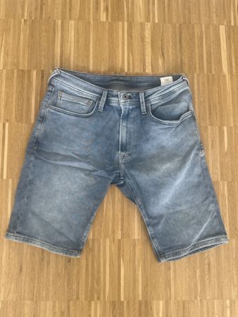 Pepe Jeans Herren Shorts blau Grösse 31 guter Zustand