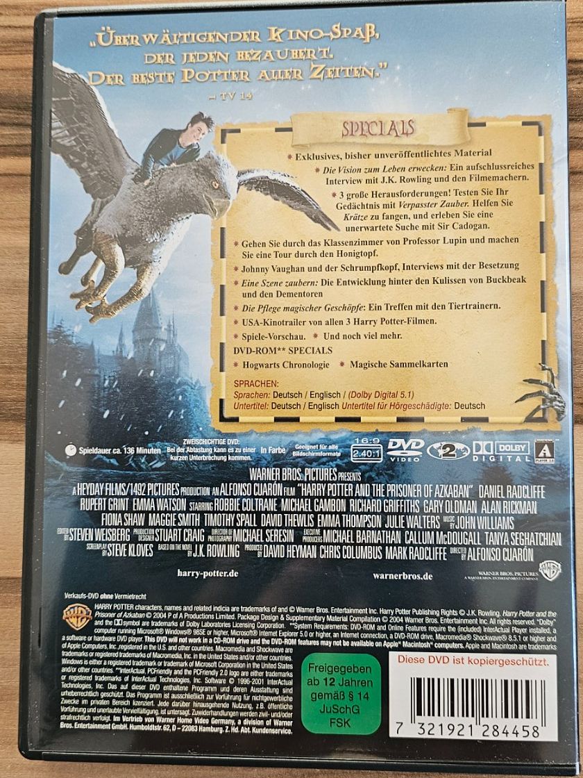Tutti i DVDs: Harry Potter/ je 2 DVD's – Usato da Geuensee venduto da jes_9xyk 1