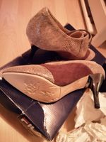 Damenschuhe Pumps mit Absatz braun Grösse 37