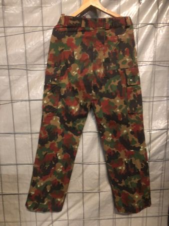Swiss Camo Army Kampfanzug Hose TAZ Militärhose G.48 Militär
