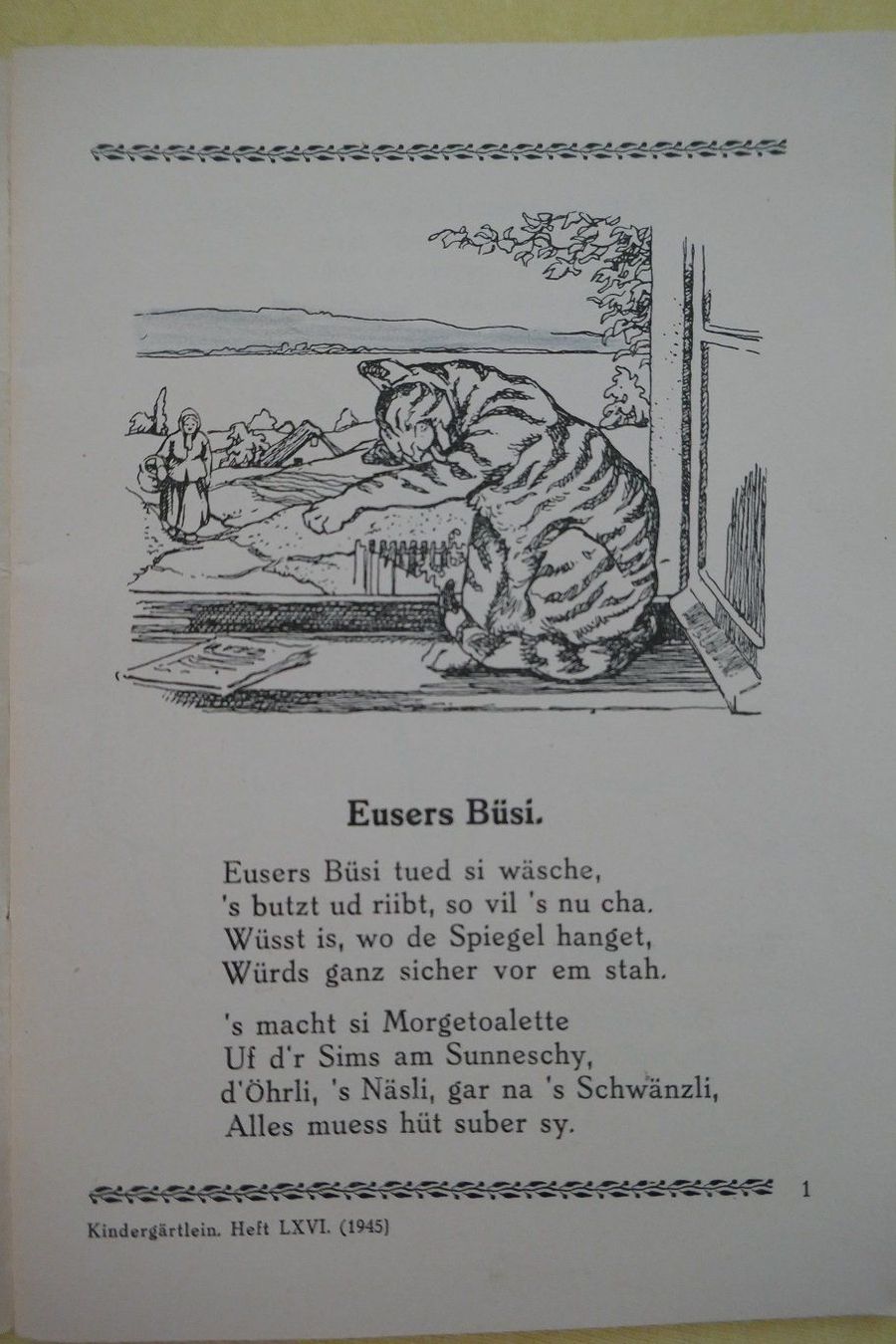 Libri: Büchlein: Kindergärtlein Heft 66 7-10 J. – Usato da Horgen venduto da Feli39 1