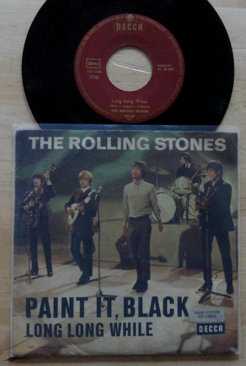 SI ROLLING STONES paint it black 1965 ex Libris Kaufen auf Ricardo