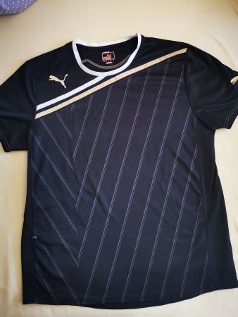 T-shirt Puma noir et or - Taille L
