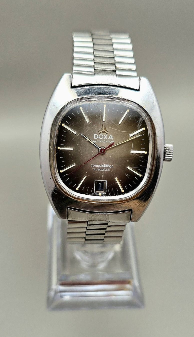Doxa Montres: DOXA BY SYNCHRON VINTAGE  CONQUISTADOR AUTOMATIC DATE UHR – D'occasion à Neftenbach par Taschen-Uhren 2