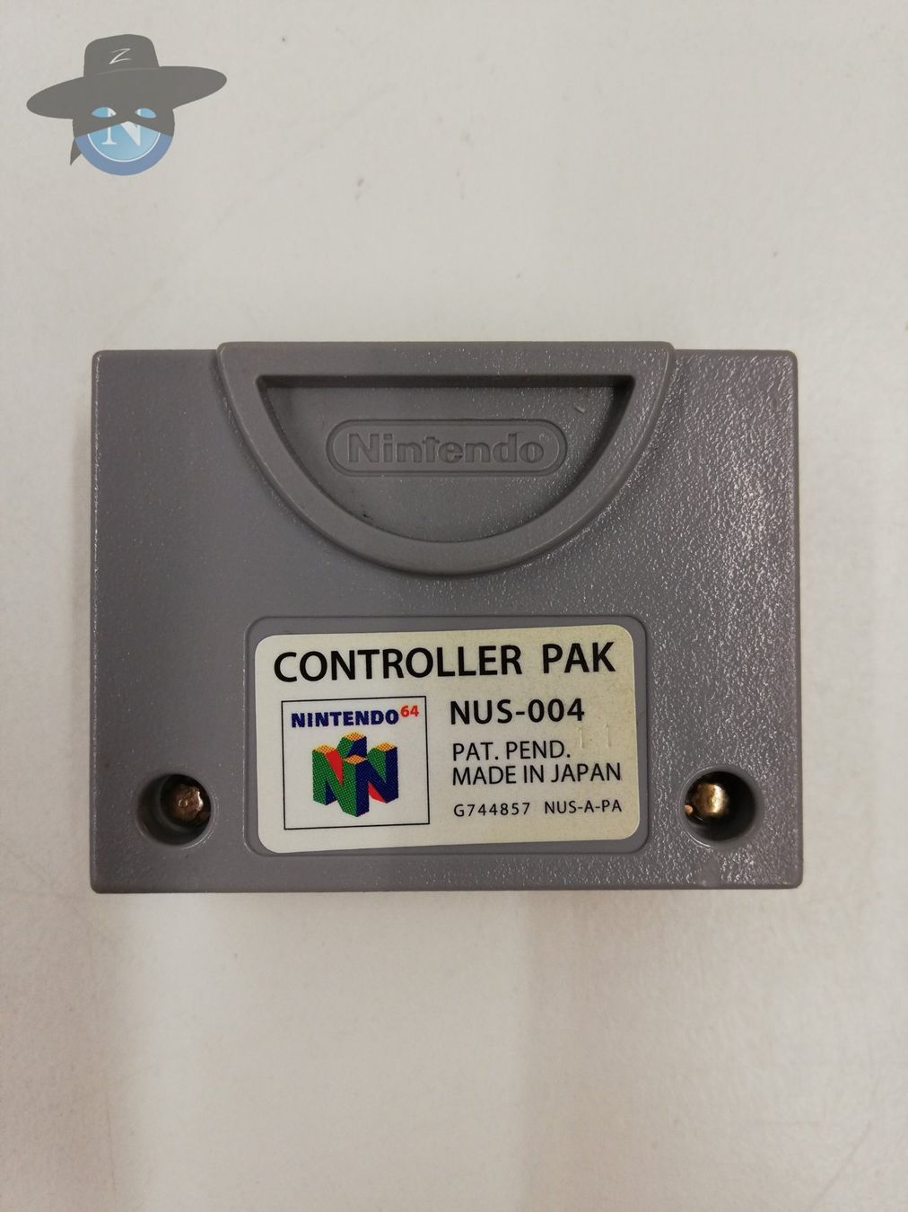 Nintendo Konsolen: original Controller Pak / Memory Card für Nintendo 64 N64 – Gebraucht aus St. Gallen von zorro_dc