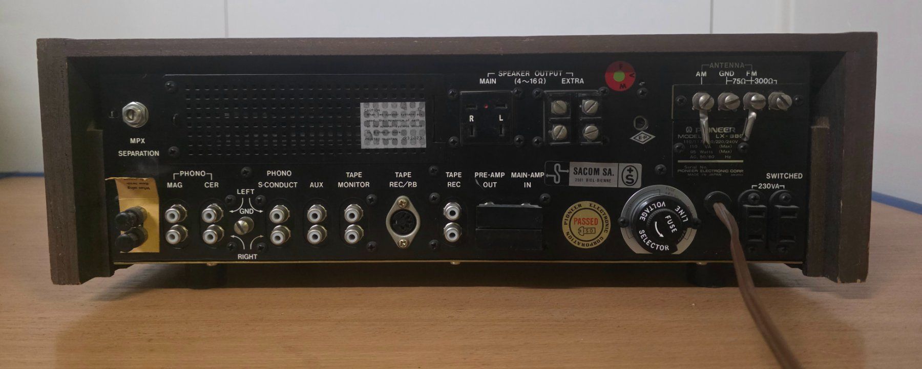 Pioneer Receiver: Pioneer Receiver LX-880 – Gebraucht aus Dierikon von gigi1959 2