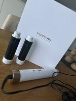 Haarstyler Parwin Pro Beauty mit Zubehör weiss neu