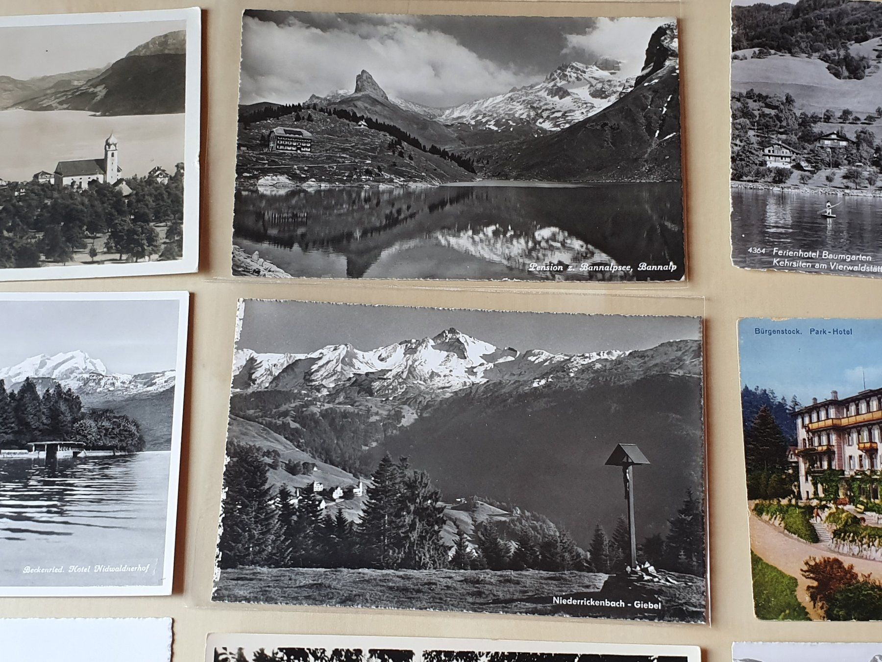 Ansichtskarten: 10 x Karten Nidwalden ab 1934 – Gebraucht aus Stansstad von collectorsshop 2
