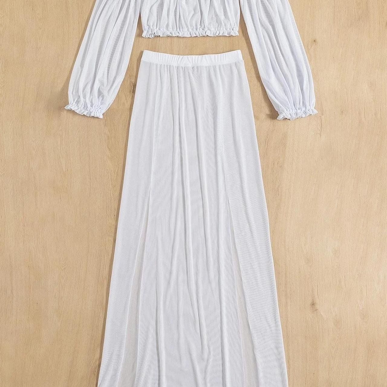 Vestiti: Women's White Dress – Usato da Zürich venduto da onlyifashion 1