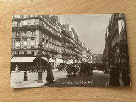Alte Ansichtskarte Paris, Rue de la Paix, Vintage Suisse!