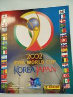 Panini-Heft WM 2002 Korea Japan, komplett, ohne Resultate