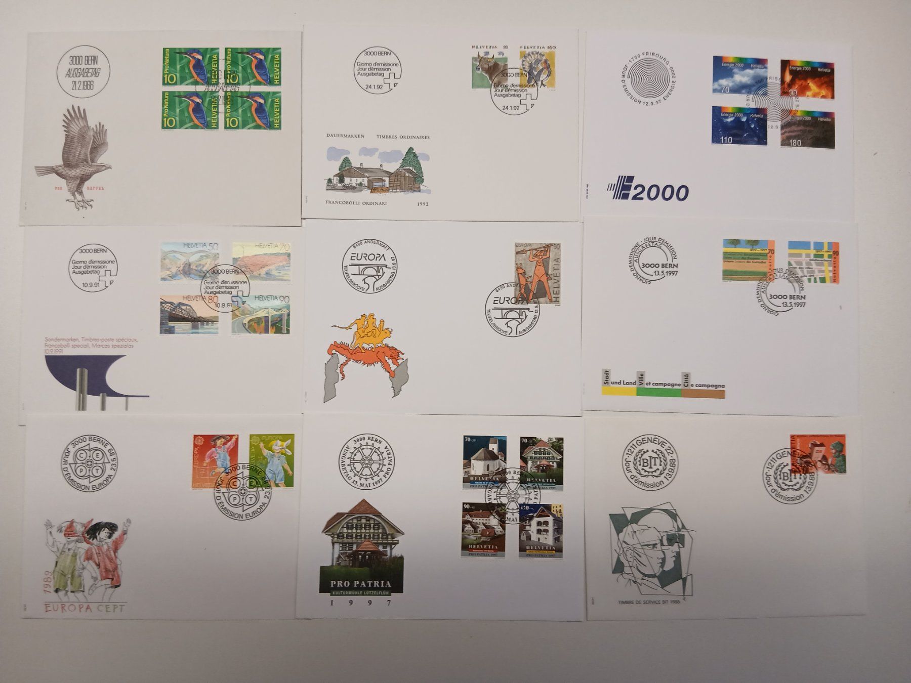 Tutti i francobolli: Briefmarken Ersttagsbriefe, Sammlung, Top Zustand! – Usato da Sonnental venduto da maec69 2