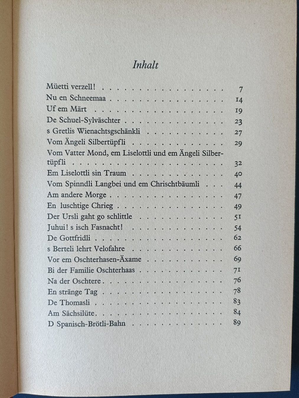 Bücher: Dialekt Kinderbuch Chumm Chindli , los – Gebraucht aus Grenchen von Schlussliecht 2