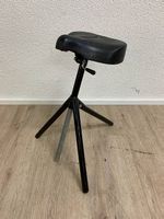 Höhenverstellbar Musikerhocker Gitarrenhocker mit Sattelsitz