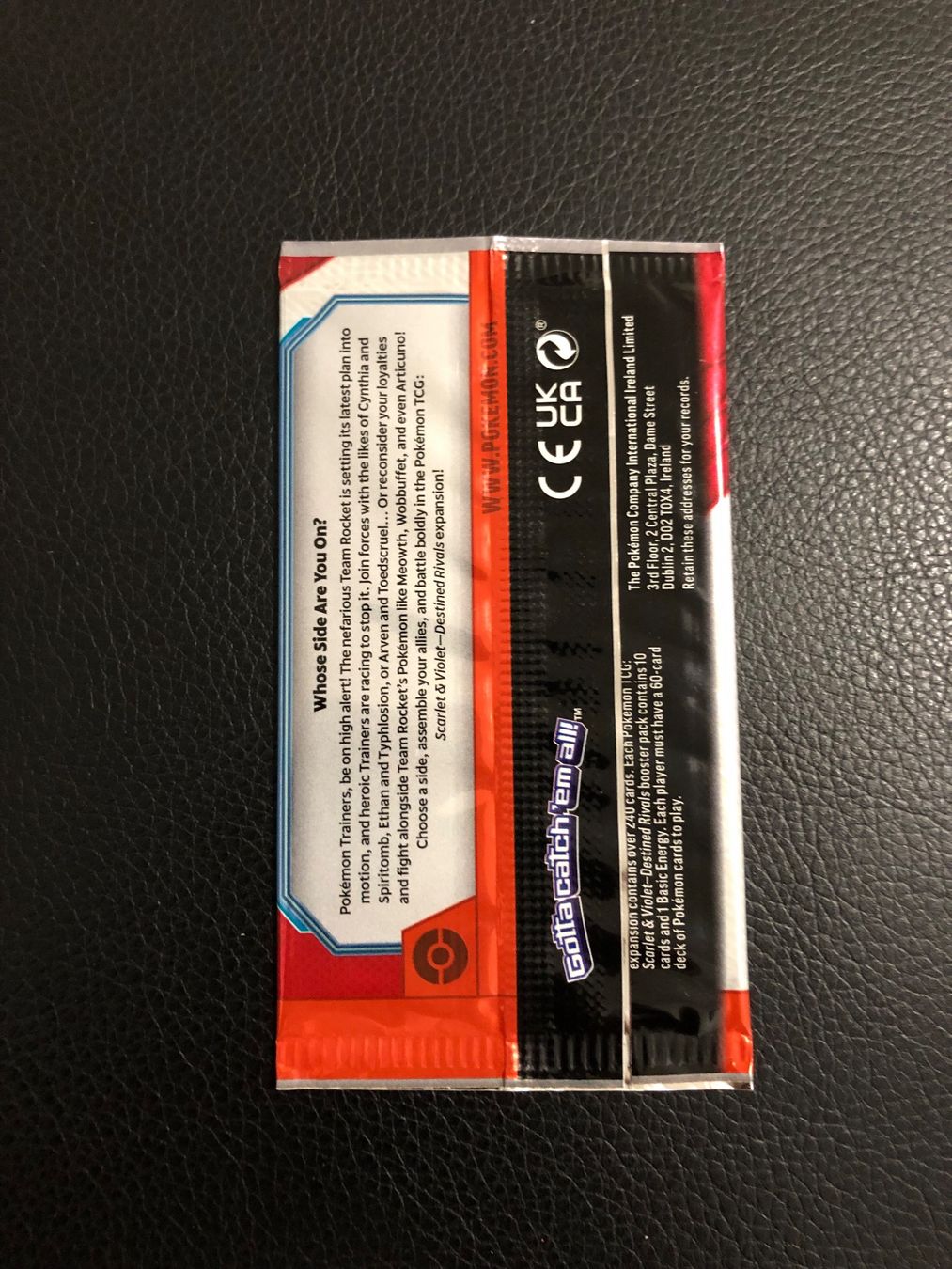 Pokémon Carte collezionabili: Booster Pack Destined Rivals Fun Pack SEALED Ab 1 – Usato da Paradiso venduto da Pkmn10 1