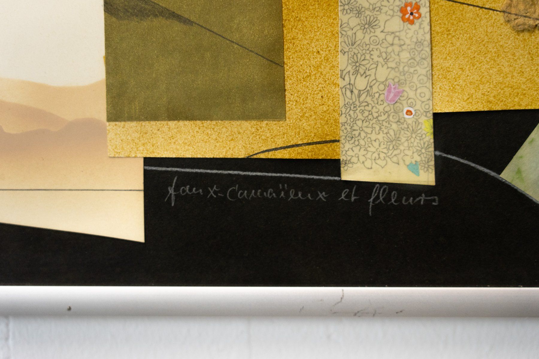 Dipinti: Collage Nr. 1 Kunst - Versand möglich – Usato da Schaffhausen venduto da Studio-Ara 3