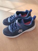 Skechers Turnschuhe dunkelblau glitzer Gr 36