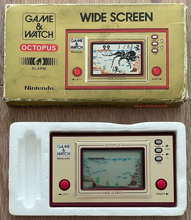 GAME & WATCH Spiel OCTOPUS (OC22) OVP (Gebraucht) in bonstetten