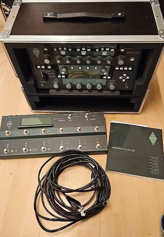 Amplificateurs: KEMPER Profiler inkl. Remote, Manual, Case und Kabel – D'occasion à Rorschach par Crossfire34343 2