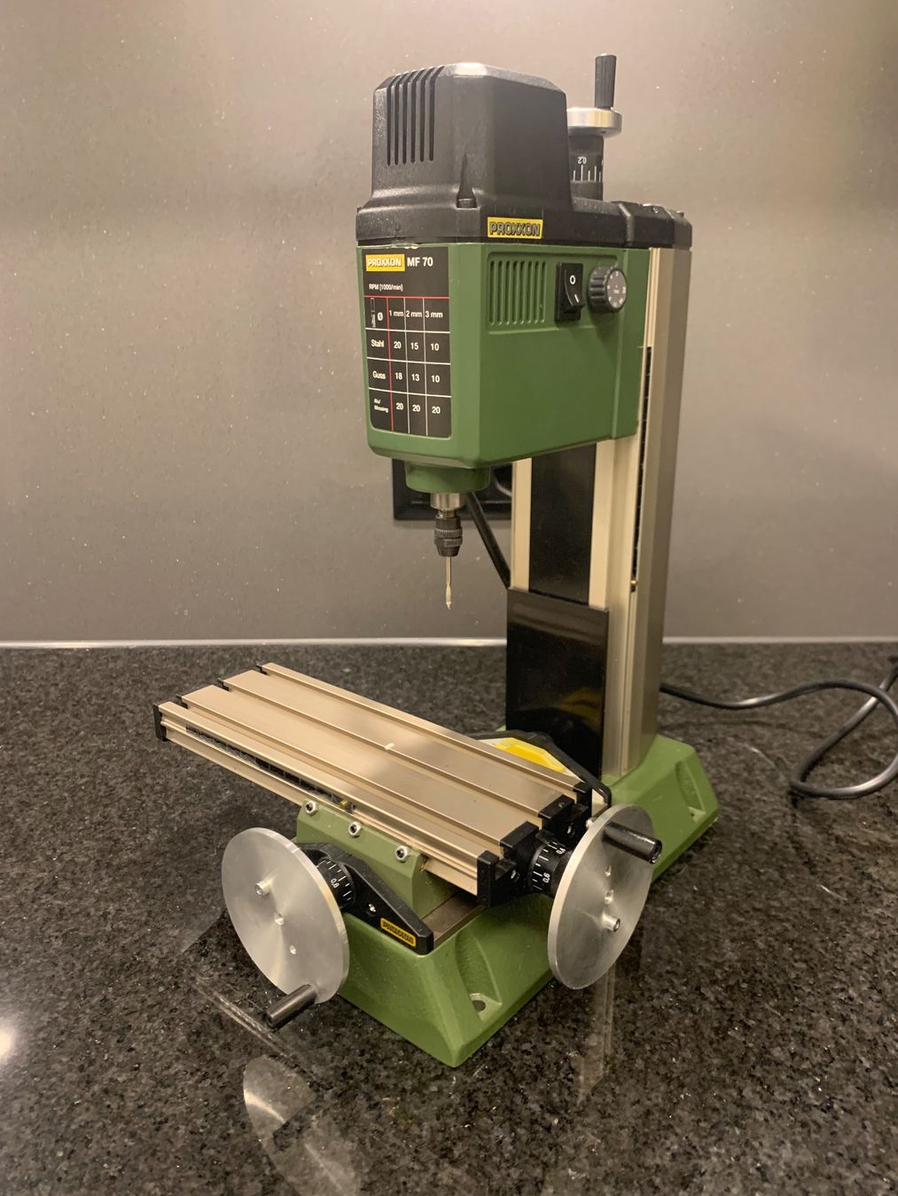 Proxxon Tutte le macchine: Proxxon - Microfräse MF70 – Usato da Schaffhausen venduto da Dimi83