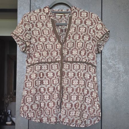 🐸 NILE BLUSE S MIT KLEINSTEM DEFEKT