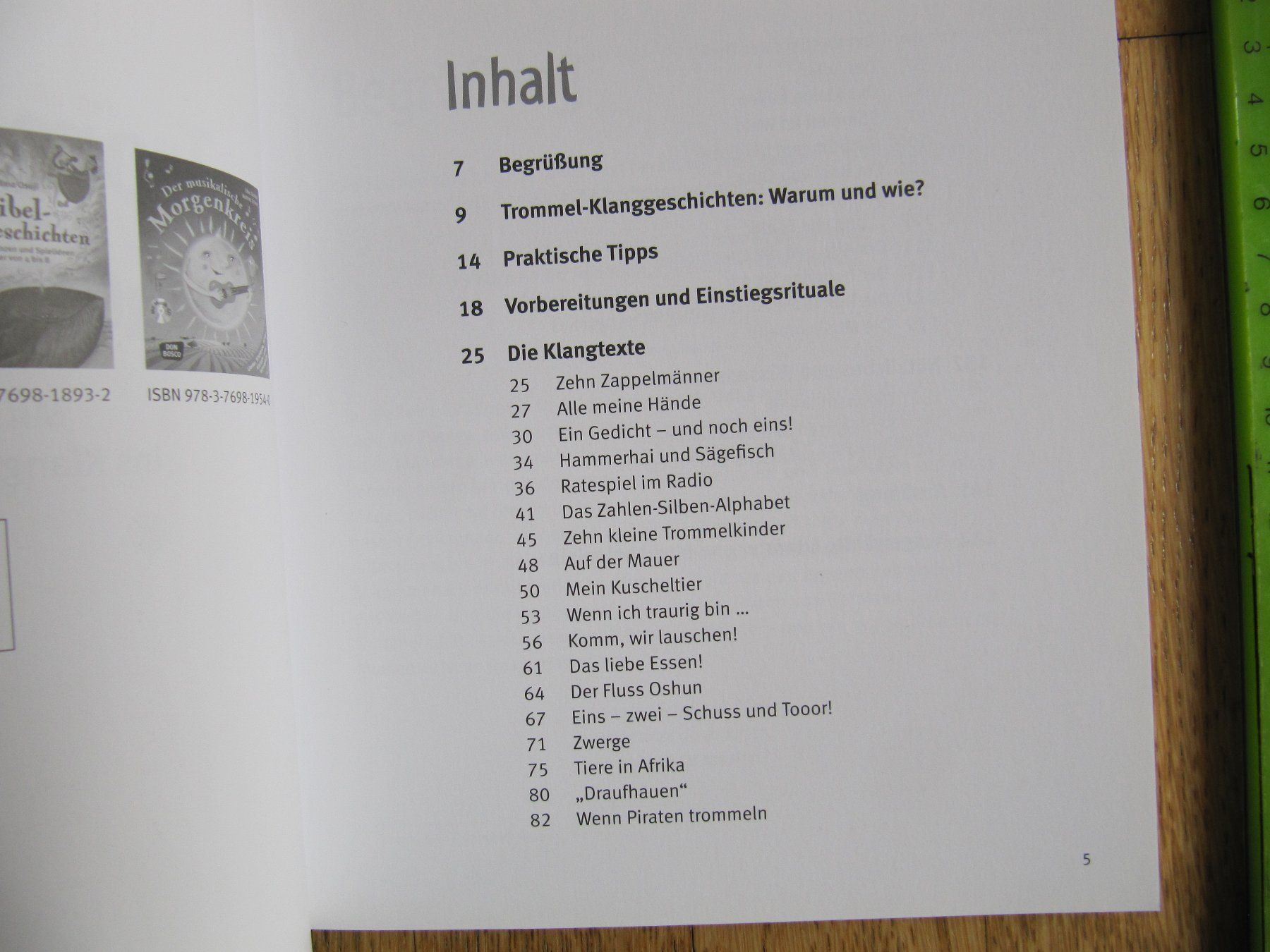 Bücher: Liederbuch Trommelklang Geschichten / Elmar Müller – Neu (gemäss Beschreibung) aus Würenlos von AustralisZ 1