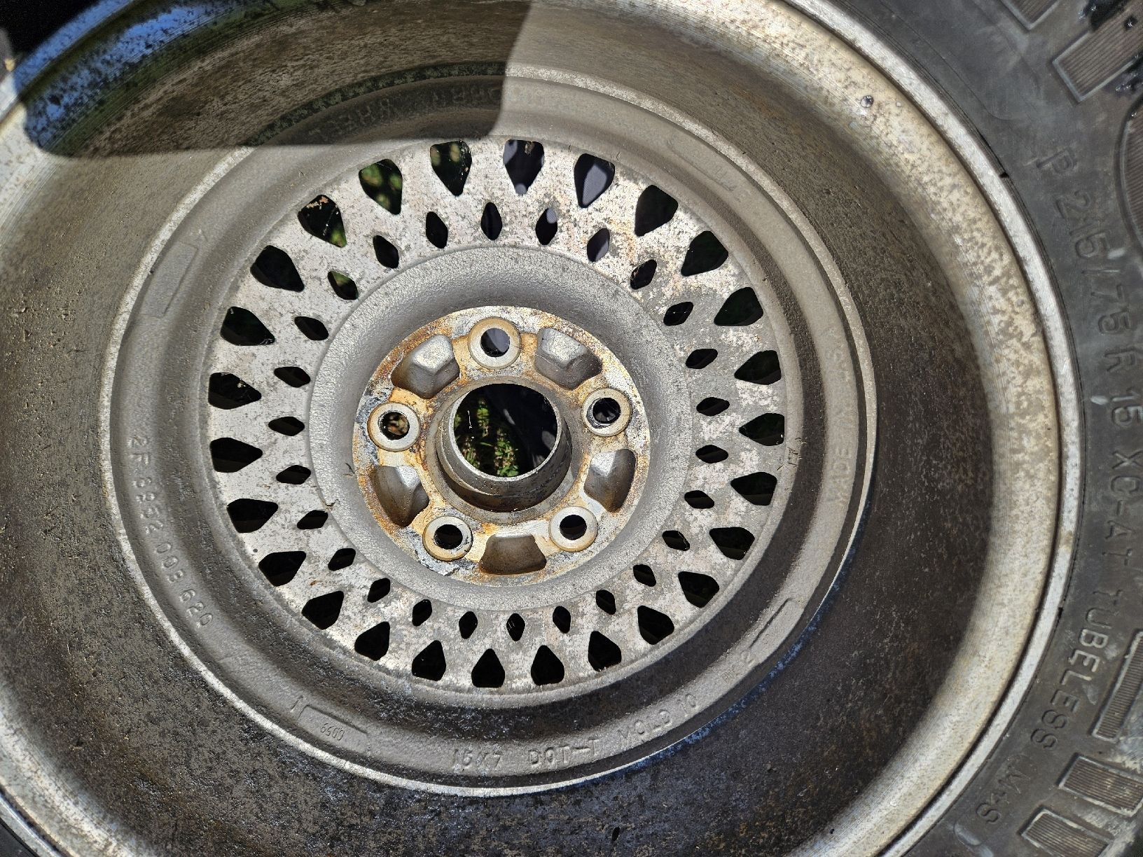 Jeep Cerchioni: Jeepfelge  P 215/75 R15 – Usato da Saas im Prättigau venduto da unimog401 1