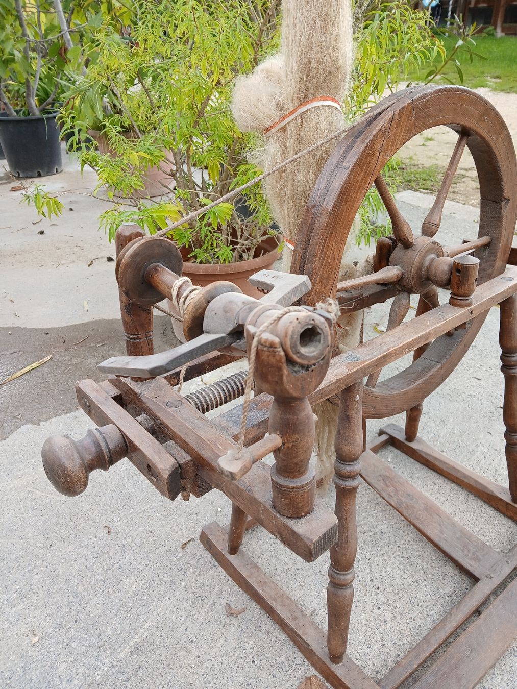 Spinnräder: Antikes Spinnrad – Gebraucht aus Arlesheim von Mel_25 4