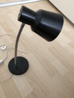 60er Jahre Midcentury Schwanenhals Lampe schwarz