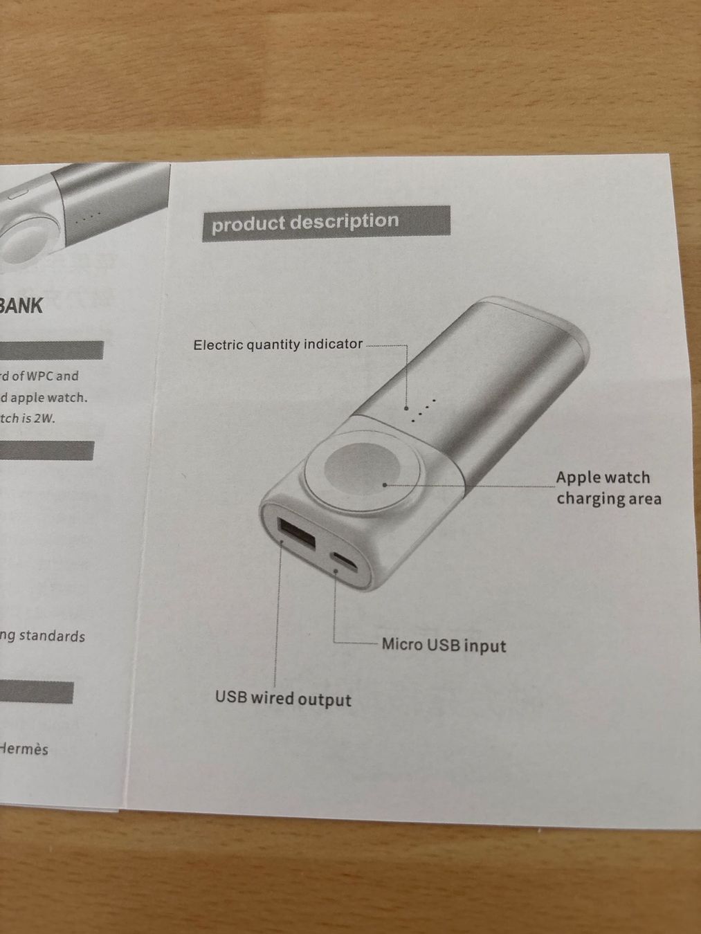 Apple Accessori per Smartwatch: Apple Watch Wireless Charging Power Bank 2W – Usato da Wetzikon ZH venduto da CZ. 9