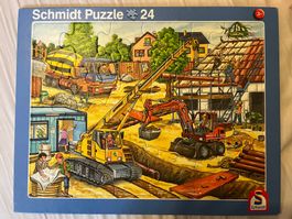 Schmidt Puzzle Baustelle 24 Teile