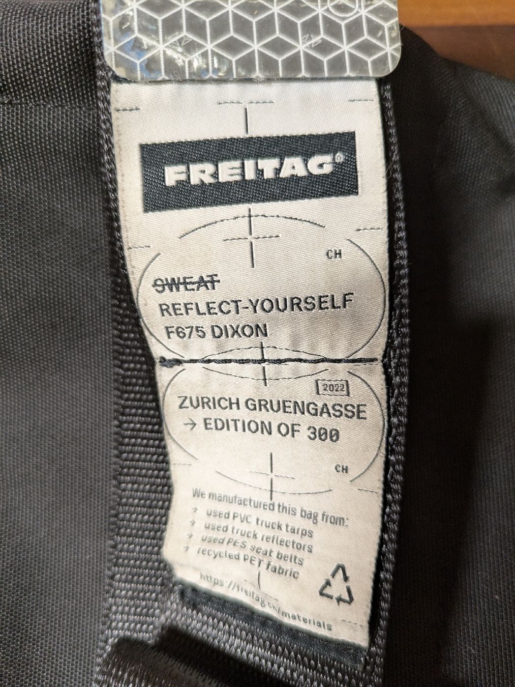Freitag Borse: Freitag Dixon Limited Edition – Usato da Zürich venduto da aa_le 2