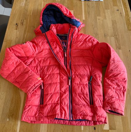 Superdry Steppjacke orange Grösse XXL guter Zustand