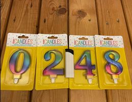 187 Stück Geburtstagskerzen