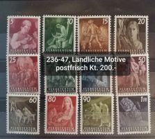 3928) 236-247, Ländliche Motive Satz postfrisch Kt. 200.-