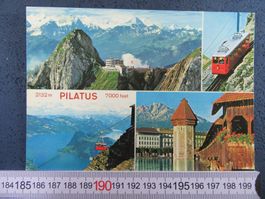 PILATUS LU AK ZAHNRAD-BERGBAHN SCHWEBEBAHN