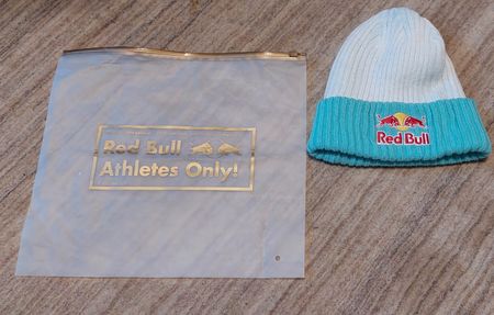 red bull athletes only beanie