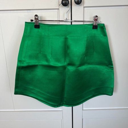 grüner ZARA Jupe, Size M