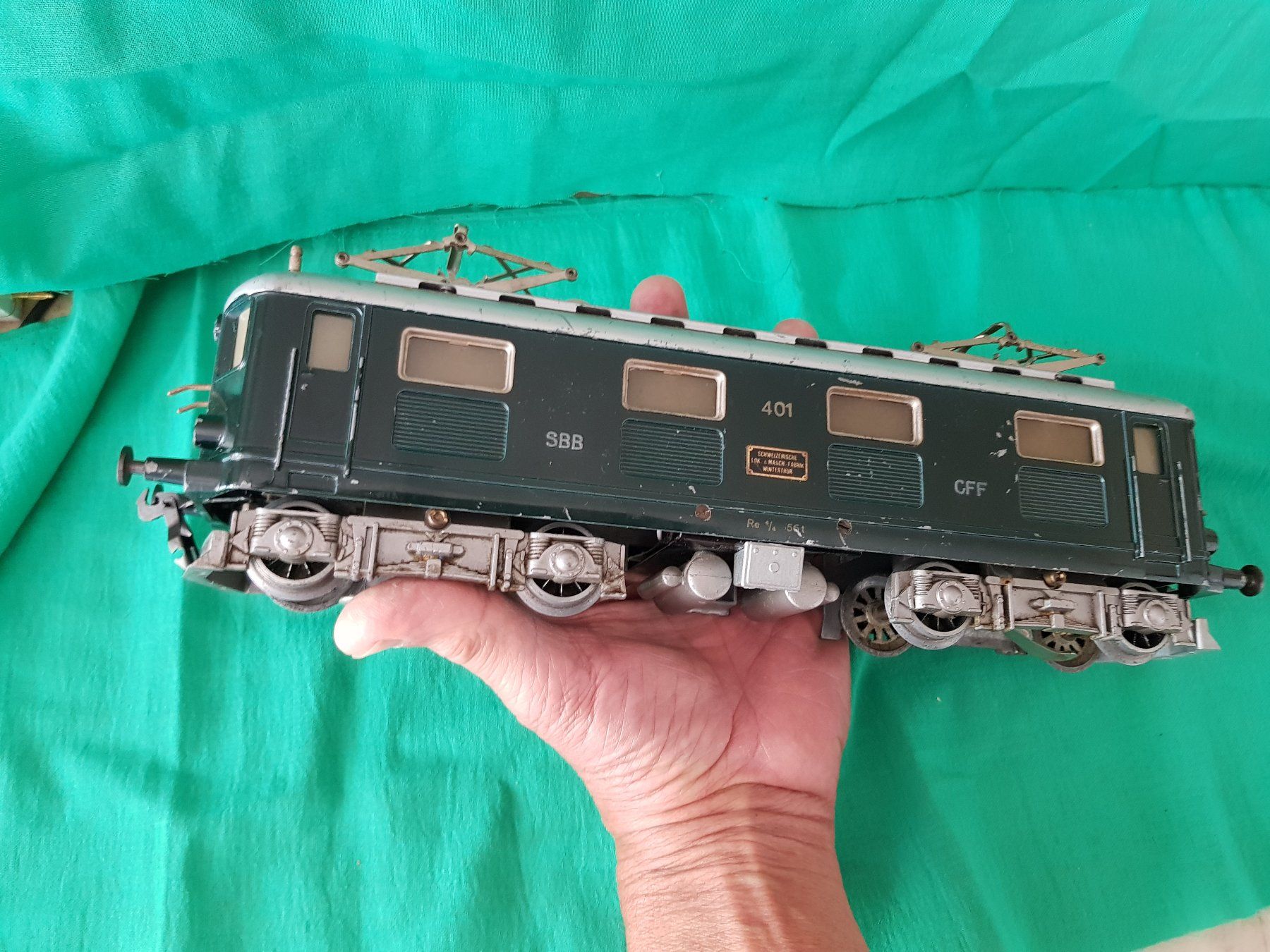 Hag Modellini di ferrovie: HAG Re 4/4 I  échelle "0" – Usato da Genève venduto da odu50 8