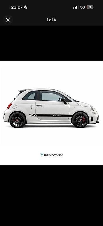 Tutti pezzi di ricambio auto: Kit strisce 500 Abarth – Usato da Lugano venduto da Privat1689