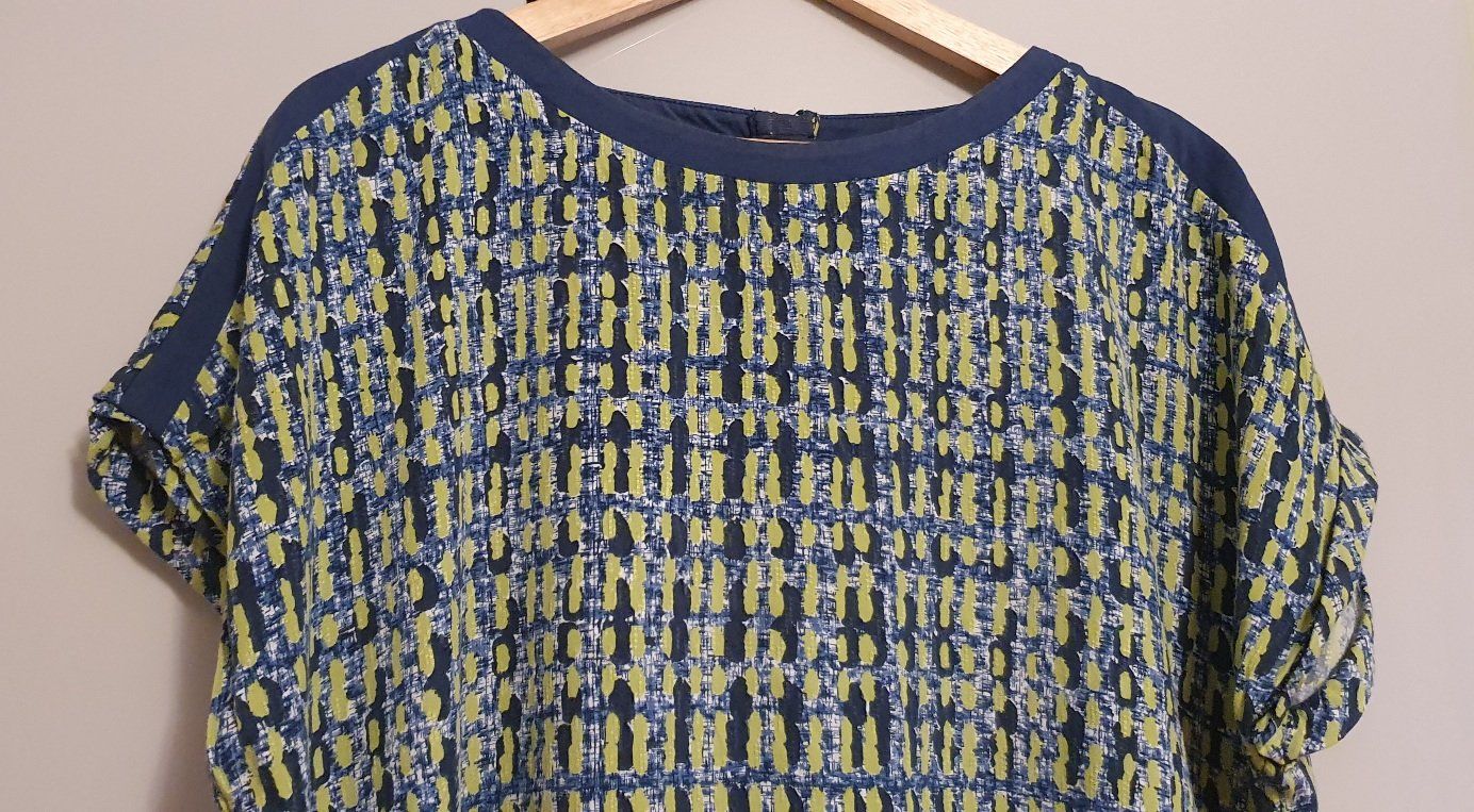 Cecil Vestiti: Gemustertes Kleid von Cecil, Grösse XL – Usato da Unterentfelden venduto da LookoutMt 3